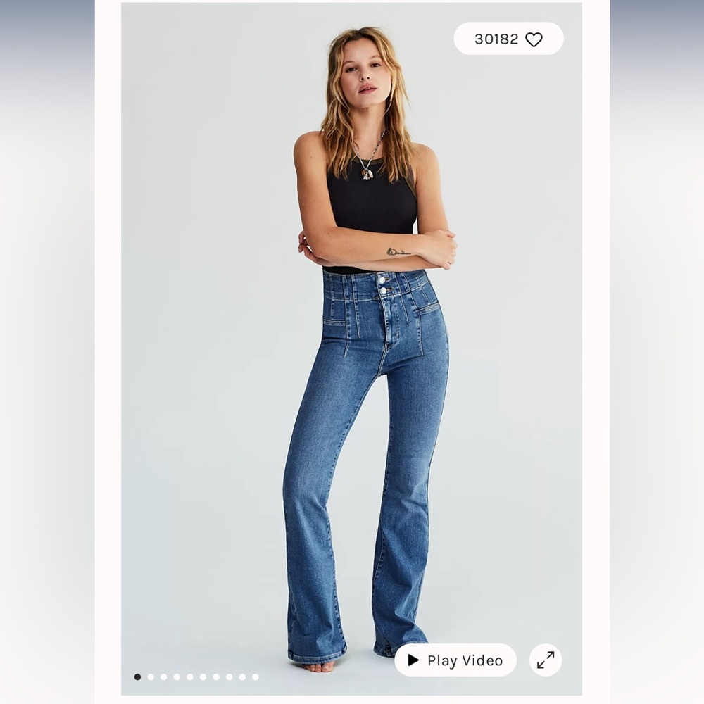 We The Free Jayde Flare Jeans from free people size 27 brand new